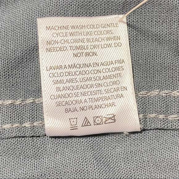 NWT George Men’s Slim Fit Dip Dye Woven Shirt Size M(38-40) - Picture 6 of 7